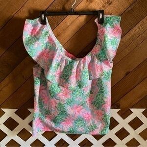 Lilly Pulitzer NWT Zeldie one shoulder top size XL